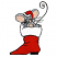 C1: Hat & Boots---White(Isacord 40 #1002)&#13;&#10;C2: Flesh---Twine(Isacord 40 #1017)&#13;&#10;C3: Hat & Boot---Poinsettia(Isacord 40 #1147)&#13;&#10;C4: Mouse---Sterling(Isacord 40 #1011)&#13;&#10;C5: Outline---Black(Isacord 40 #1234)