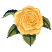 C1: Leaf---Blue Ribbon(Isacord 40 #1535)&#13;&#10;C2: Leaf---Lima Bean(Isacord 40 #1177)&#13;&#10;C3: Leaf---Evergreen(Isacord 40 #1208)&#13;&#10;C4: Rose---Yellow Bird(Isacord 40 #1124)&#13;&#10;C5: Rose---Honey Gold(Isacord 40 #1025)&#13;&#10;C6: Rose--