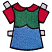 C1: Dress---Cadet Blue(Isacord 40 #1226)&#13;&#10;C2: Shirt---Poinsettia(Isacord 40 #1147)&#13;&#10;C3: Bodice---Swiss Ivy(Isacord 40 #1079)&#13;&#10;C4: Tabs---White(Isacord 40 #1002)&#13;&#10;C5: Outline---Black(Isacord 40 #1234)