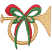 C1: Horn---Old Gold(Isacord 40 #1055)&#13;&#10;C2: Horn Trim---Toffee(Isacord 40 #1126)&#13;&#10;C3: Ribbon---Poinsettia(Isacord 40 #1147)&#13;&#10;C4: Ribbon---Swiss Ivy(Isacord 40 #1079)