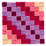 C1: Center---Cerise(Isacord 40 #1192)&#13;&#10;C2: Fill---Frosted Plum(Isacord 40 #1080)&#13;&#10;C3: Fill---Fuchsia(Isacord 40 #1533)&#13;&#10;C4: Fill---Corsage(Isacord 40 #1016)&#13;&#10;C5: Corners---Shrimp Pink(Isacord 40 #1017)