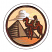 C1: Sky---Buttercup(Isacord 40 #1135)&#13;&#10;C2: Cloud---White(Isacord 40 #1002)&#13;&#10;C3: Cloud, Pyramids & Sand---Flax(Isacord 40 #1055)&#13;&#10;C4: Sand---Candlelight(Isacord 40 #1137)&#13;&#10;C5: Camel---Nutmeg(Isacord 40 #1056)&#13;&#10;C6: Ou