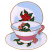 C1: Saucer & Tea Cup---White(Isacord 40 #1002)&#13;&#10;C2: Shading---Winter Sky(Isacord 40 #1165)&#13;&#10;C3: Stripe, Flowers, & Handle---Heather Pink(Isacord 40 #1117)&#13;&#10;C4: Leaves---Swiss Ivy(Isacord 40 #1079)&#13;&#10;C5: Rose---Bright Ruby(Is