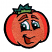 C1: Tomato---Apricot(Isacord 40 #1238)&#13;&#10;C2: Tomato Shading---Tangerine(Isacord 40 #1078)&#13;&#10;C3: Eyebrows & Inside Mouth---Spice(Isacord 40 #1181)&#13;&#10;C4: Eyes---Silky White(Isacord 40 #1001)&#13;&#10;C5: Eyes & Leaf---Swiss Ivy(Isacord