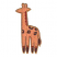 C1: Giraffe---Candlelight(Isacord 40 #1137)&#13;&#10;C2: Design Work---Pine Bark(Isacord 40 #1170)&#13;&#10;C3: Design Work---Nutmeg(Isacord 40 #1056)&#13;&#10;C4: Outlines---Palomino(Isacord 40 #1070)