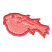 C1: Fish---Salmon(Isacord 40 #1259)&#13;&#10;C2: Fish Highlights---Shrimp Pink(Isacord 40 #1017)&#13;&#10;C3: Outline---Spanish Tile(Isacord 40 #1020)