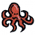 C1: Octopus---Harvest(Isacord 40 #1021)&#13;&#10;C2: Outline---Black(Isacord 40 #1234)&#13;&#10;C3: Octopus Highlights---White(Isacord 40 #1002)