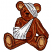 C1: Ears & Feet---Toffee(Isacord 40 #1126)&#13;&#10;C2: Bear---Rust(Isacord 40 #1058)&#13;&#10;C3: Bear Highlights---Nutmeg(Isacord 40 #1056)&#13;&#10;C4: Bandages---White(Isacord 40 #1002)&#13;&#10;C5: Bandage Shading---Sterling(Isacord 40 #1011)&#13;&#1