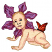 C1: Back Arm---Shrimp Pink(Isacord 40 #1017)&#13;&#10;C2: Back Arm Shading---Heather Pink(Isacord 40 #1117)&#13;&#10;C3: Flower Petals---Wild Iris(Isacord 40 #1032)&#13;&#10;C4: Petals Shading---Cerise(Isacord 40 #1192)&#13;&#10;C5: Baby---Shrimp Pink(Isa