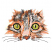 C1: Cat---Shrimp Pink(Isacord 40 #1017)&#13;&#10;C2: Nose Pad---Melon(Isacord 40 #1259)&#13;&#10;C3: Nose Shading---Apricot(Isacord 40 #1238)&#13;&#10;C4: Fur---Pumpkin(Isacord 40 #1168)&#13;&#10;C5: Dark Fur---Cobblestone(Isacord 40 #1219)&#13;&#10;C6: E