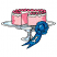C1: Dish---White(Isacord 40 #1002)&#13;&#10;C2: Dish Shading---River Mist(Isacord 40 #1248)&#13;&#10;C3: Dish Shading---Cobblestone(Isacord 40 #1219)&#13;&#10;C4: Top of Cake---Eggshell(Isacord 40 #1071)&#13;&#10;C5: Icing---Pink Tulip(Isacord 40 #1115)&#