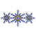 C1: Snowflake Centers---Celestial(Isacord 40 #1028)&#13;&#10;C2: Snowflakes---SeaFoamGreenMetallic(Yenmet/ Isamet #7041)