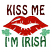 C1: "KISS ME"---Bordeaux(Isacord 40 #1035)&#13;&#10;C2: Lips---Poinsettia(Isacord 40 #1147)&#13;&#10;C3: Highlights---White(Isacord 40 #1002)&#13;&#10;C4: Shamrocks---Bright Mint(Isacord 40 #1510)&#13;&#10;C5: "I'M IRISH"---Grasshopper(Isacord 40 #1176)