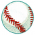 C1: Baseball---White(Isacord 40 #1002)&#13;&#10;C2: Baseball Light Shading---Oat(Isacord 40 #1127)&#13;&#10;C3: Baseball Dark Shading---Baguette(Isacord 40 #1229)&#13;&#10;C4: Stitching---Wildfire(Isacord 40 #1147)&#13;&#10;C5: Baseball Outlines---Stone(I