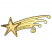 C1: Star Swoosh---Daffodil(Isacord 40 #1135)&#13;&#10;C2: Star---Parchment(Isacord 40 #1066)&#13;&#10;C3: Star & Swoosh Shading---Liberty Gold(Isacord 40 #1025)&#13;&#10;C4: Star & Swoosh Outlines---Cinnamon(Isacord 40 #1247)