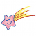 C1: Swoosh---Citrus(Isacord 40 #1187)&#13;&#10;C2: Swoosh Outlines---Poinsettia(Isacord 40 #1147)&#13;&#10;C3: Star---Petal Pink(Isacord 40 #1225)&#13;&#10;C4: Star Shading---Azalea Pink(Isacord 40 #1224)&#13;&#10;C5: Star Outlines---Laguna(Isacord 40 #11