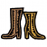 C1: Left Boot---Pecan(Isacord 40 #1128)&#13;&#10;C2: Right Boot---Palomino(Isacord 40 #1070)&#13;&#10;C3: Boot Detail---Black(Isacord 40 #1234)&#13;&#10;C4: Right Boot Edge---Palomino(Isacord 40 #1070)&#13;&#10;C5: Left Boot Edge---Pecan(Isacord 40 #1128)