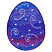 C1: Egg---Starlight Blue(Isacord 40 #1535)&#13;&#10;C2: Egg Shading---Iris Blue(Isacord 40 #1122)&#13;&#10;C3: Egg Shading---Grape(Isacord 40 #1032)&#13;&#10;C4: Egg Shading---Fuchsia(Isacord 40 #1533)&#13;&#10;C5: Egg Light Shading---Garden Rose(Isacord