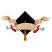 C1: Diplomas---Eggshell(Isacord 40 #1071)&#13;&#10;C2: Diploma Shading---Fieldstone(Isacord 40 #1236)&#13;&#10;C3: Ribbons---Cardinal(Isacord 40 #1147)&#13;&#10;C4: Cap---Black(Isacord 40 #1234)&#13;&#10;C5: Tassel---Liberty Gold(Isacord 40 #1025)&#13;&#1