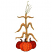 C1: Corn Silk---Army Drab(Isacord 40 #1209)&#13;&#10;C2: Corn Stalk---Toffee(Isacord 40 #1126)&#13;&#10;C3: Corn Stalk Shading---Cypress(Isacord 40 #1228)&#13;&#10;C4: Back Pumpkins---Date(Isacord 40 #1216)&#13;&#10;C5: Back Pumpkins Shading---Spice(Isaco