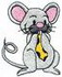 Mouse W/ Tie