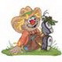 Scarecrow W/ Grasshopper