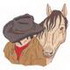 Cowboy W/ His Horse
