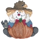 Scarecrow W/ Pumpkin