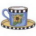 Sunflower Teacup