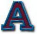 "A" Small Athletic Letter