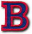 "B" Small Athletic Letter