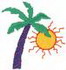 Palm W/sun