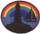 Lighthouse W/ Rainbow