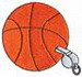 Basketball & Whistle