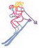 Female Skier