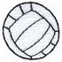 Sports Borders Volleyball