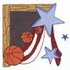 School Basketball Logo