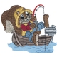 Fishing Boat Squirrel