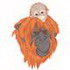 Mom & Baby Orangutan