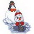 Snowman W/ Arctic Friends