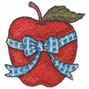 APPLE WITH BOW