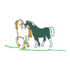 TWO HORSES