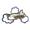 AIRPLANE IN THE CLOUDS