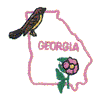 GEORGIA OUTLINE & BIRD