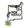 NEW MEXICO OUTLINE & BIRD