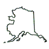 ALASKA STATE OUTLINE
