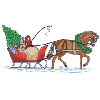 HORSE WITH SLEIGH