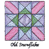 OLD SNOWFLAKE QUILT