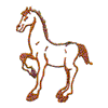 SMALL HORSE OUTLINE