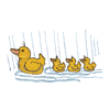 DUCK WITH DUCKLINGS